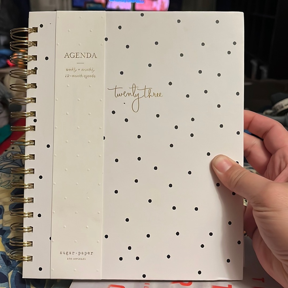 2023 12 Month planner